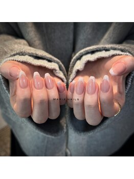 ☆カラーフレンチ￥9350☆0212d