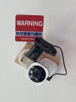 手のひら整顔術 笑楽館/室内天井防犯カメラ設置