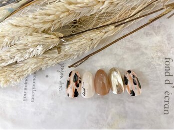 キキネイル 二子玉川(kikinail)/9.10月定額B アニマルネイル