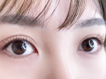 アルモニ(harmonie)/定番ブラウン☆フラットラッシュ