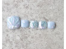 ネイルルーム エルナ(nail room ELNA)/フット定額デザイン￥9000