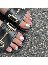 エストネイルアンドエストアイズ 西尾店(est nail&est eyes)/ホログラムネイル