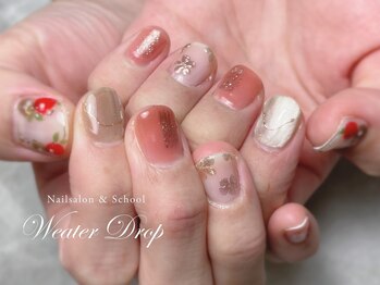 ウォータードロップ(Water Drop)/定額アート