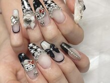 アングゥ ウル(ungu ul)/千鳥格子/チェック/キティー