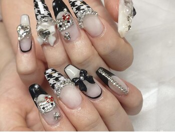 アングゥ ウル(ungu ul)/千鳥格子/チェック/キティー