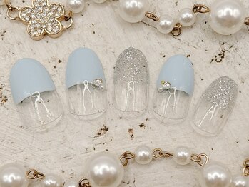 パッチリオメメ 海老名店(Patchiri Omeme)/塗りかけネイル¥3980