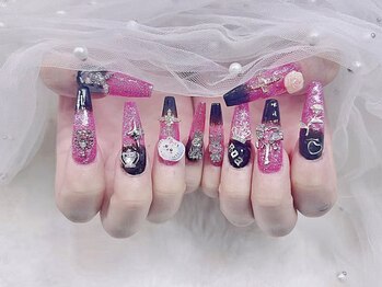 ロカネイル(ROKA NAIL)/高級パーツつけ放題★深夜営業