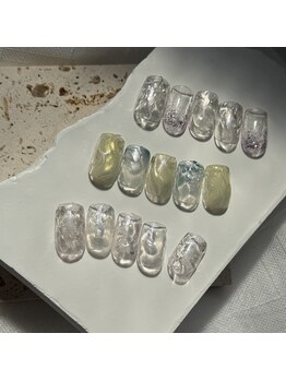 ケーネイルアトリエK 泉中央店(nail atelier)の写真/【自分だけのハイセンスネイルを堪能】オフ/ドライケア無料が嬉しい！泉中央駅徒歩3分の完全定額制サロン☆