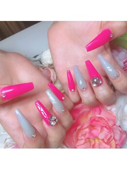 シュシュ ルージュ(chouchouRouge)/ピンクネイル