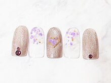 ネイルプラータ(Nail Plata)/ハートギャラクシー【7780】