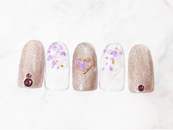 ネイルプラータ(Nail Plata)/ハートギャラクシー【7780】