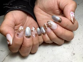 ミラーネイル×マグネット