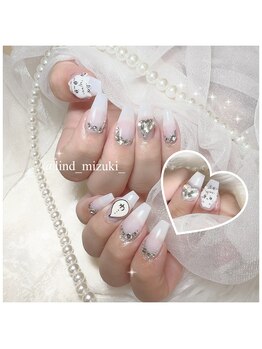 リンドネイル バイ モカ アンド ララ(Lind nail by moca and LaLa)/ちいかわネイル