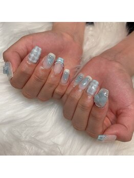 モカ 心斎橋(moca by Lee)/【Nanako】ガーリーネイル