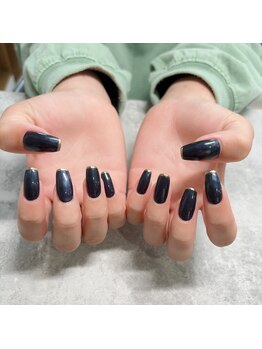 リンネ(Rinne)/ネイビー×ゴールドライン