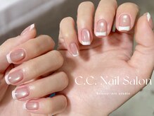 シーシーネイルサロン 池袋(C.C.Nail salon)/マグネット　フレンチ