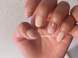 sakura nail