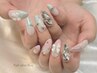 【hand】パーツどれでもつけ放題☆持ち込みデザイン¥12,000