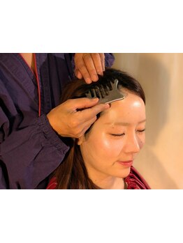 ヘッドスパで癒されたい