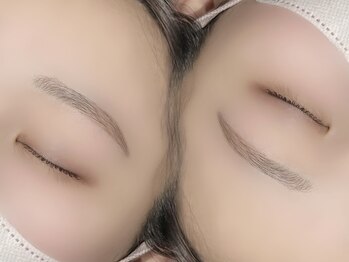 ノーブル(noble)/アイブロウワックス◯平行アーチ