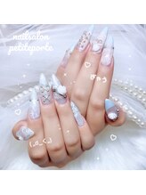 プティポルト(petite porte)/儚げピアスネイルで叶う韓国姫♪