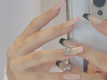 【miuネイル】フレンチネイル