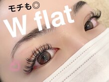 サロンドフェイス(Salon de Faith)/モチも◎Wフラットラッシュ！