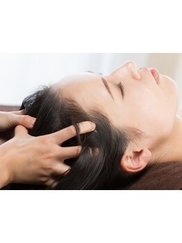 ヘッドスパで癒されたい