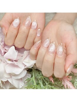 アイカ(Aika)/クリアフレンチマグネイル