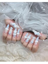 ベティネイル アイラッシュ(Betty Nail)/チェックフレンチネイル