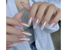 ファンシー 三軒茶屋店(Fancy)/春ネイル/ミラー/ワンホン