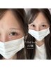 【上下マツエク★映えまつげ】上まつげ本数当日相談×下マツエク30本★　