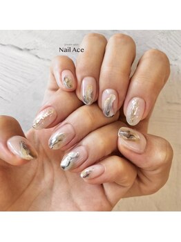 ネイルエース(Nail Ace)/マーブルニュアンス