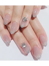 カラン 焼津店(CALIN)/キレイめブライダルネイル