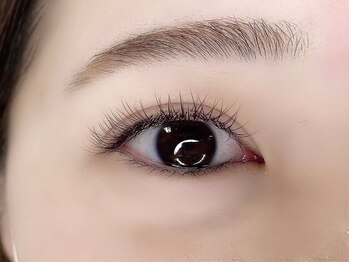 まつげエクステサロン ヘアーリゾートエーアイ 浅草店(hair resort Ai)/ブラウンフラットラッシュ 120本