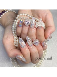 デカパーツネイル