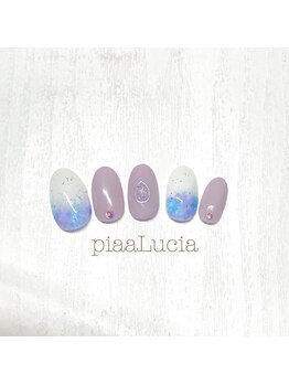 ピアルシア(piaaLucia)/紫陽花ネイル