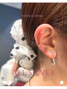 ヴォヤージュ(voyage)/耳ツボジュエリー