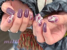 ミリネイルズ(milli nails)/個性派パープル