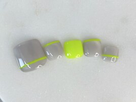 ネオンマグネットフットネイル