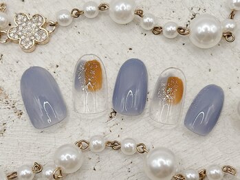 パッチリオメメ 海老名店(Patchiri Omeme)/塗りかけネイル¥3980