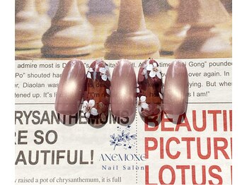 アネモネ(ANEMONE)/透け感フラワーネイル☆