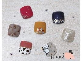 キラキラ　お花　アート　大理石
