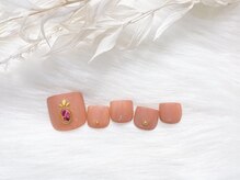 モンスリールネイル(Mon sourire nail)/【フット】定額7980円