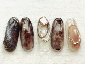 ネイルズオブレオ 梅田(Nails of LEO)/店内サンプル★レオコース¥6600