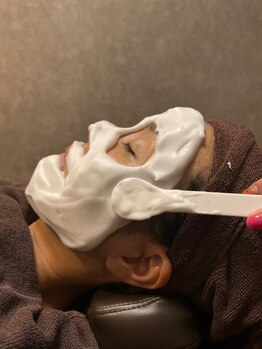 剃らないとソン 金山店/ヒト幹細胞濃厚泡パック洗顔