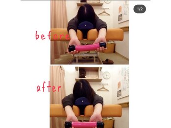 まえいけ整骨院/天使の羽を感じれます☆