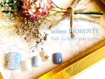 アニモ フィオレンテ せんげん台西口店(animo FIORENTE)/【定額フットネイル】¥9000