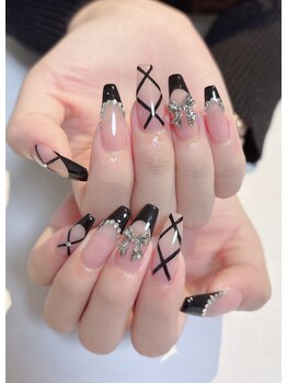 ネイルサロン エフ(ef)/BLACKバレエコア