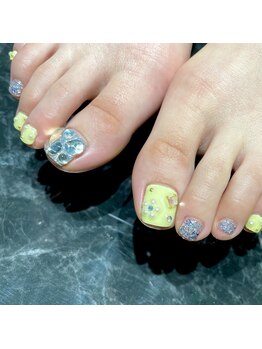 ネイルズ ヒマワリ(Nails Himawari)/【前田担当】持ち込みデザイン